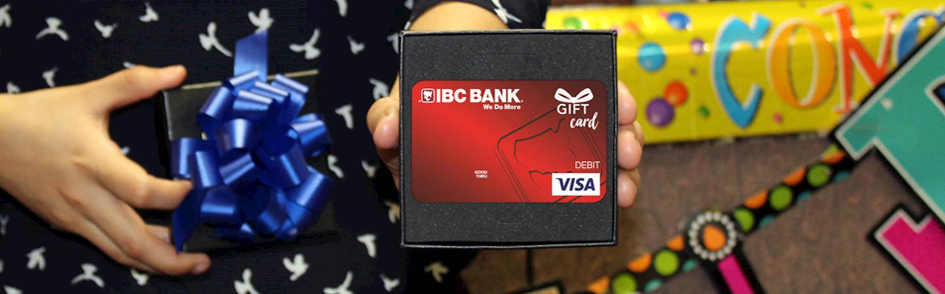Tarjeta de Regalo Visa IBC del Banco IBC