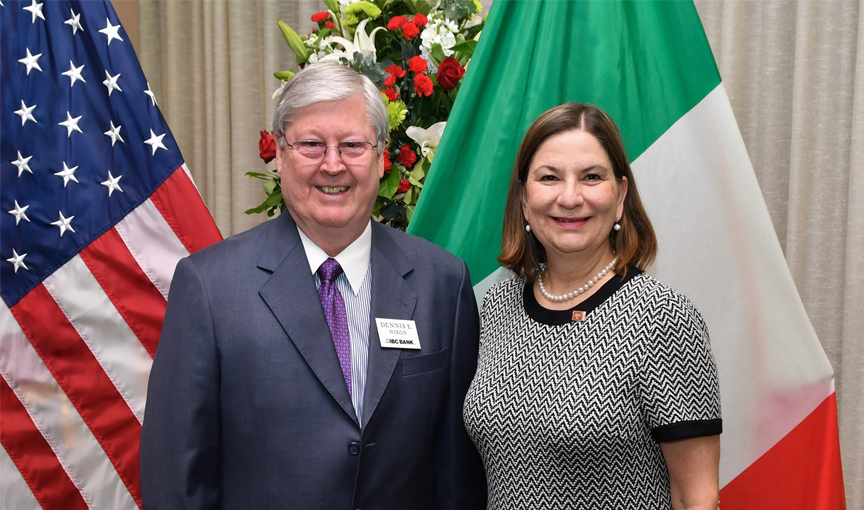 IBC Bank Hosts Reception for Mexican Ambassador Martha Bárcena Coqui